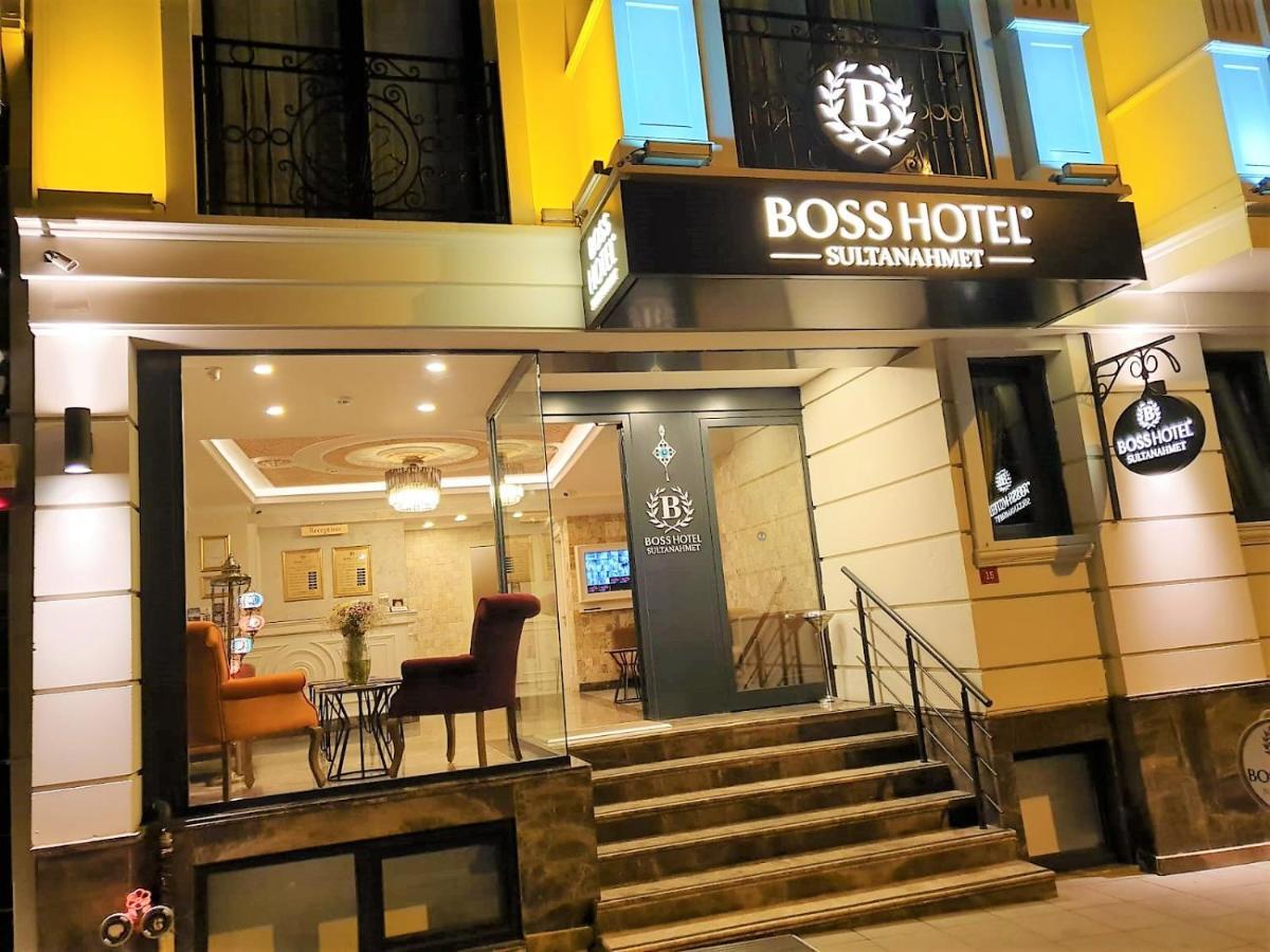 Boss Hotel Sultanahmet Estambul Exterior foto